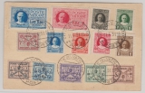 Vatikan, 1931, 75. Ct- GS- Postkarte + 5 Ct- 10 Lire vs. + rs. als Zusatzfrankatur, gelaufen vom Vatkan nach Berlin