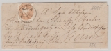 Österreich, ca. 1865, 15 Kr. EF auf Brief von Rakek (heute Slovenien) nach Wien