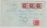Mauritius, 1946, 85 C als MiF auf Auslandsbrief von Curepipe nach London (GB)
