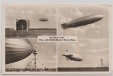 DR, 1936, EF auf Zeppelinkarte, per Olympiafahrt, von FF/M, nach Berlin, gute Ansichtskarte rs.!