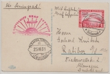 DR, 1931, DR. Mi.Nr.: 456 EF auf Zeppelinkarte, per Polarfahrt, von Friedrichshafen, via Leningrad nach Ratibor