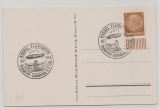 DR, 1939, Erinnerungskarte zur Landung des LZ 130 in Kassel, mit entsprechendem Stempel! Und auf schöner Postkarte!