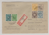 51, 53, 54 + 55 (mit Privatzähnung) u.a. auf E.- Brief von Rothenkirchen nach Alfeld, gepr. Zierer BPP