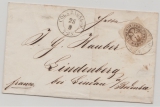 Preussen, ca. 1865, Mi.- Nr.: 18b als EF auf Fernbrief, von Cöln nach Lindenberg