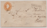 Preußen, 3 Sgr.- GS- Umschlag, als Fernbrief von Iserlohn nach Passau
