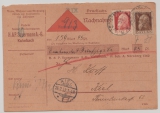 Bayern, 1913, 13 Pfg. Luitpold- MiF, auf Nachnahme - Drucksache von Kulmbach nach Kiel, nette Portostufe!