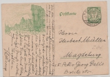 Danzig, 1926, 10 Pfg.- GS (Mi.- Nr.: P 38 I) gelaufen von Danzig nach Magdeburg