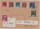 AP 788 u.a. auf Brief von Wiesenbad nach Freiberg
