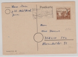 115, als EF auf Postkarte von Jena nach Berlin, Marke rs. geprüft Ströh BPP