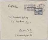 DR, 1936, Mi.- Nr.: 641 (OR) als EF auf Auslandsbrief von München nach London