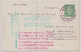 Weimar, 1931, Mi.- Nr.: 457 (rs.) als Zusatzfrankatur auf Zeppelin- Privat- GS, von ... nach Pernambuco, Brasilien. Bildschön!