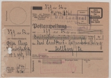 Postanweisung, 1947, Thüringen, innerhalb Stollbergs (Thürg.)