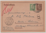 DR, 1934, RP- GS Mi.- Nr.: 24 / 01, verwndet innerhalb Berlin´s, ungwöhnlich saubere Erhaltung!