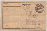 DR, Infla, 1923, Mi.- Nr.: 290 (20 x) rs. auf Orts- Postkarte innerhalb von Ettlingen