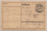 DR, Infla, 1923, Mi.- Nr.: 290 (20 x) rs. auf Orts- Postkarte innerhalb von Ettlingen