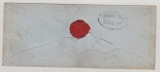 Bergedorf, 1865 (?), unfrankierter Brief von Bergedorf nach Hamburg