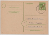 Berlin, 4. 1949, 10 Pfg.- Rotaufdruck- GS (Mi.- Nr.: P3), gelaufen innerhalb von Berlin