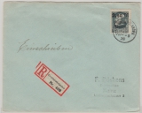 Bayern, 1920, Mi.- Nr.: 176 A als EF auf Einschreiben- Fernbrief von Kirchheimbolanden nach Mainz