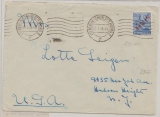 Berlin, 1949, Mi.- Nr.: 30 als EF auf Auslandsbrief von Berlin nach New York (USA)!