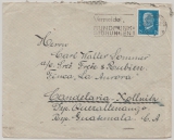 DR / Weimar, 1932, Mi.- Nr.: 416, als EF auf Auslandsbrief von Flensburg nach Candelaria- Xollnitz (Guatemala)