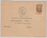 Frz. Congo / Equatorial Afrika, 1932, 50 Ct. EF auf Auslandsbrief von M´vouti nach Besancon (Fr.)