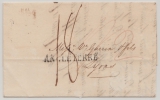 England, 1815, Auslands- Transite, Vorphila- Auslandsbrief von London nach Lyon (Fr.)