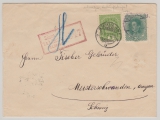 Österreich, X. 1918 (!), 25 H. MiF auf Auslandsbrief von Wien nach Meisterschwanden (CH), mit Zensur, Spähtdatum!!!