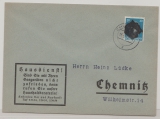 SBZ, 1945, Sächsische Schwärzungen, OPD Chemnitz, Mi.- Nr.: AP 791 I als EF auf Ortsbrief innerhalb von Chemnitz
