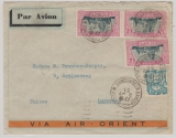 Frz.- Indochina, 1931, 70 C. als MiF auf Luftpost- Auslandsbrief von Saigon nach Luzern (CH)