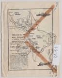 Peru, 1938, 87 Ct. MiF auf Auslands- Luftpostbrief von Lima nach Florenze (It.). Schöner Werbeumschlag, vs. + rs.!