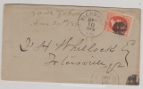 USA, ca. 1880, 2 Ct. EF auf Fernbrief von Richmond nach Louisville