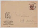 Handstempel, 1948, Bez. 16, Langensalza, 24 Pfg.  Mi.- Nr.: 174 III, als EF auf Fernbrief von Langensalza nach Leipzig