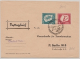 DDR, 1950, Mi.- Nr.: 260- 61, auf FDC