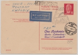 DDR, 1963, 15 Pfg. Antwort- GS, (Mi.- Nr.: P65b- Antwortteil) gelaufen von der UDSSR nach Berlin
