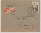 SBZ, Allgem.- Ausgaben, 1949, Mi.- Nr.: 238 (vom OR) als EF auf E.- Fernbrief von Klotsche nach Dresden