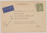 Berlin, 1960, Mi.- Nr.: 153 als EF (!!!) auf Luftpost- Auslandsbrief von Berlin nach Casablanca (Marok.), und zurück