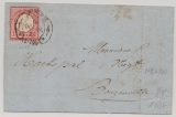 Dt. Kaiserreich, 1873, gr. Brustschild, Mi.- Nr.: 19, mit Hufeisenstempel Metz gelaufen von Metz nach Bojouville (?) gepr.!