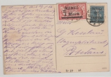 Memel, 1922, Mi.- Nr.: 61+ 64 als MiF auf Fern- Bildpostkarte nach Potsdam