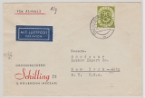 BRD, 1953, Mi.- Nr.: 138 als EF auf Luftpost- Auslandsbrief von Heilbronn nach New York (USA)