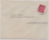 MVP, 1946, Mi.- Nr.: 19y als EF auf Fernbrief von Wismar nach Machern