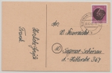 6 Rpfg.- AH- Überdruck, Mi.- Nr.: AP 785 aI, gestempelt Siegmar- Schönau (Chemnitz), als Bild- Ortspostkarte
