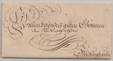 Sachs.- Hildburghausen, 1778, Vorphila- Ortsbrief innerhalb von Hildburghausen, rs. schönes (gedecktes) Papiersiegel
