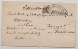 Reußen, Königsberg,  ca. 1850- 60, Feldpostbrief von Königsberg nach Konojad (Pommern)