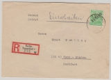 Berlin, 1948, Mi.- Nr.: 16 als EF auf Einschreiben- Fernbrief von Berlin nach Hann. Münden, tiefgepr. Schlegel BPP!