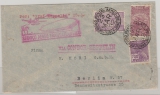 Brasilien, 1932, 4200 Reis MiF auf Zeppelionbrief via 1. Süd- Amerikafahrt 1932 von Rio de Janeiro nach Berlin