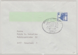 BRD, 1981, Mi.- Nrn.: 997 mit Rollenendstreifen, als EF auf Ortsbrief innerhalb von Neustadt