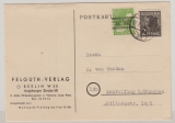 Berlin, 1948, Mi.- Nr.: 1 + Bizohne 39 I in MiF auf Fernpostkarte von Berlin nach Gräfelfing