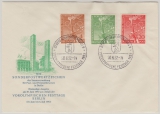 Berlin, 1952, Mi.- Nr.: 88- 90 auf FDC, nicht gelaufen