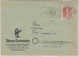 Berlin, 1949, Mi.- Nr.: 37 als EF (mit Luftbrückenstempel) auf Fernbrief von Berlin nach Regensburg