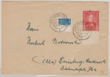 BRD, 1950, Mi.- Nr.: 119 (vom Ur) als EF auf Fernbrief von Varel nach Duisburg